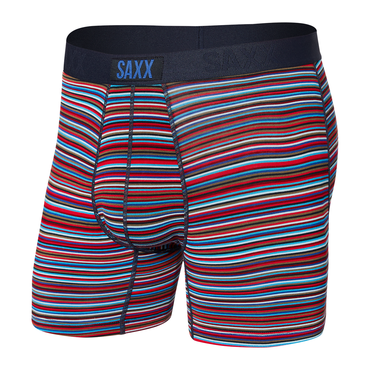 Boxer Saxx Vibe Blue Vibrant Stripe