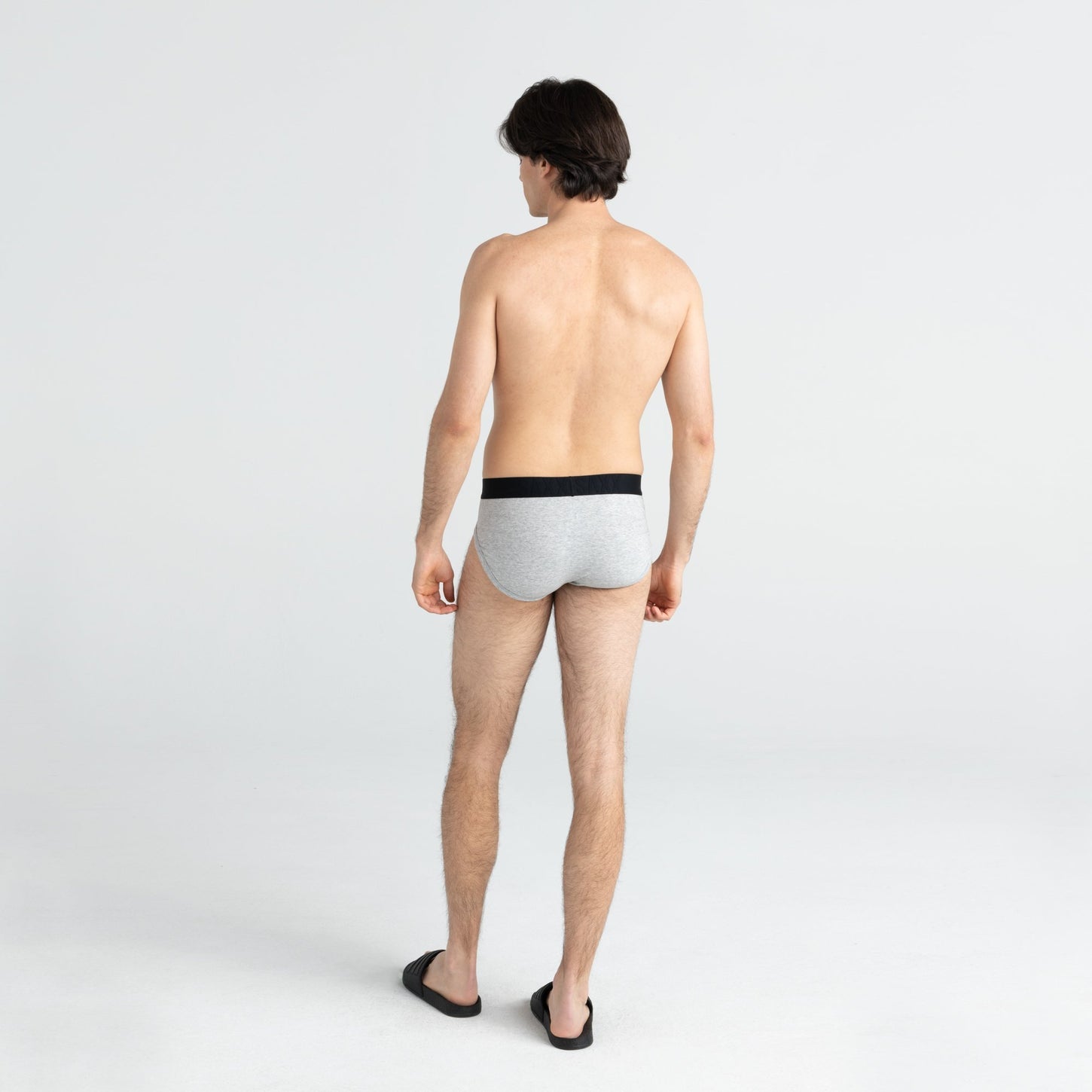 Slip Saxx Undercover Grey Heather avec ouverture