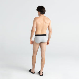 Slip Saxx Undercover Grey Heather avec ouverture