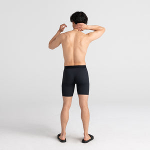 Boxer long Quest Dark Charcoal avec ouverture