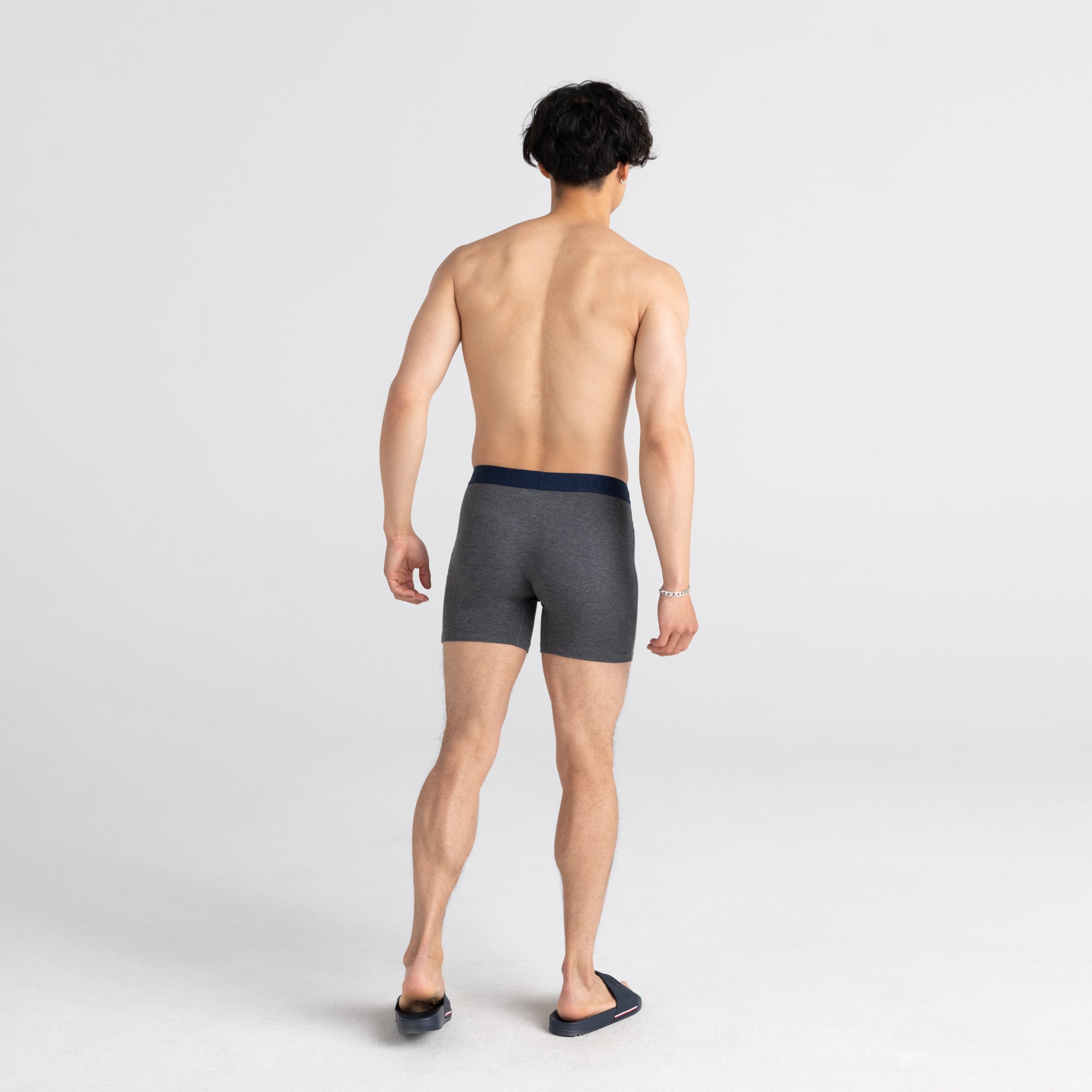 Boxer Saxx Ultra Graphite avec ouverture