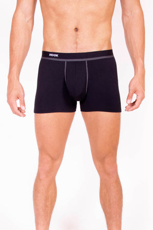 Boxer court Hook Feel Solid Charcoal and Black